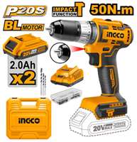 دریل شارژی 20 ولت براشلس