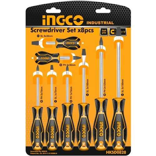 8 Pcs screwdriver set