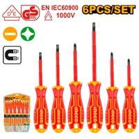 ست پیچ گوشتی 6  عددی عایق برق