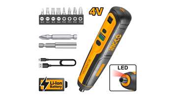 پیچ گوشتی شارژی 4 ولت