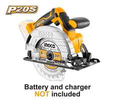 اره گرد دیسکی 165 م م  20 ولت بدونه باطری 