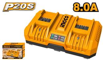 شارژر دو قلو 8 آمپر